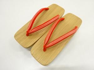 未使用品　天狗　桐下駄(23センチ)